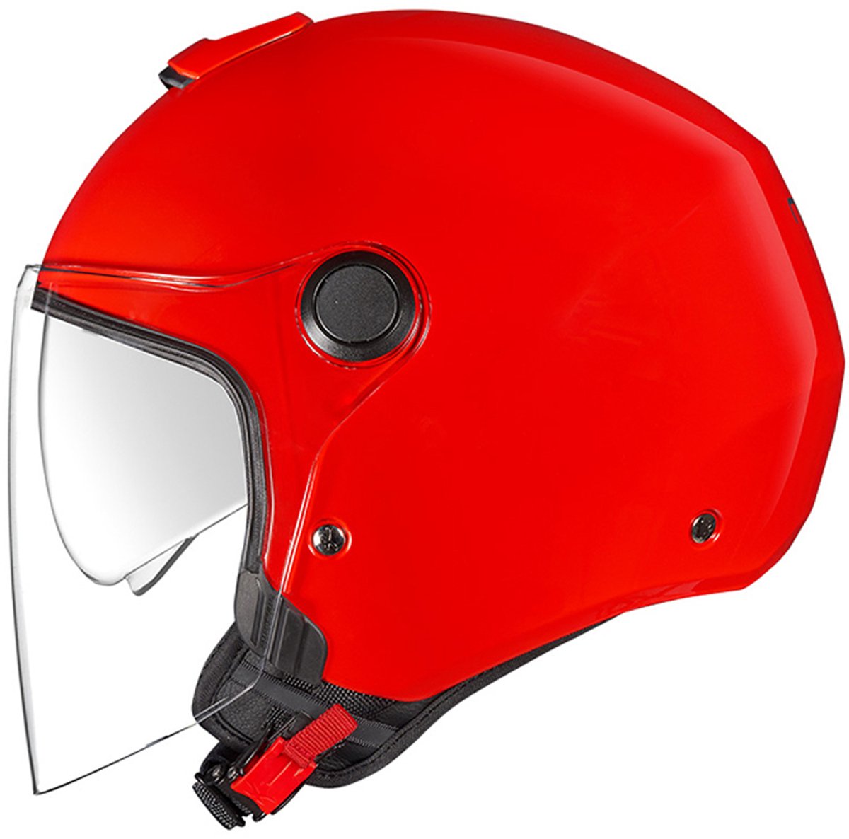 Nexx Y.10 Plain Rood Jethelm - Maat S - Helm