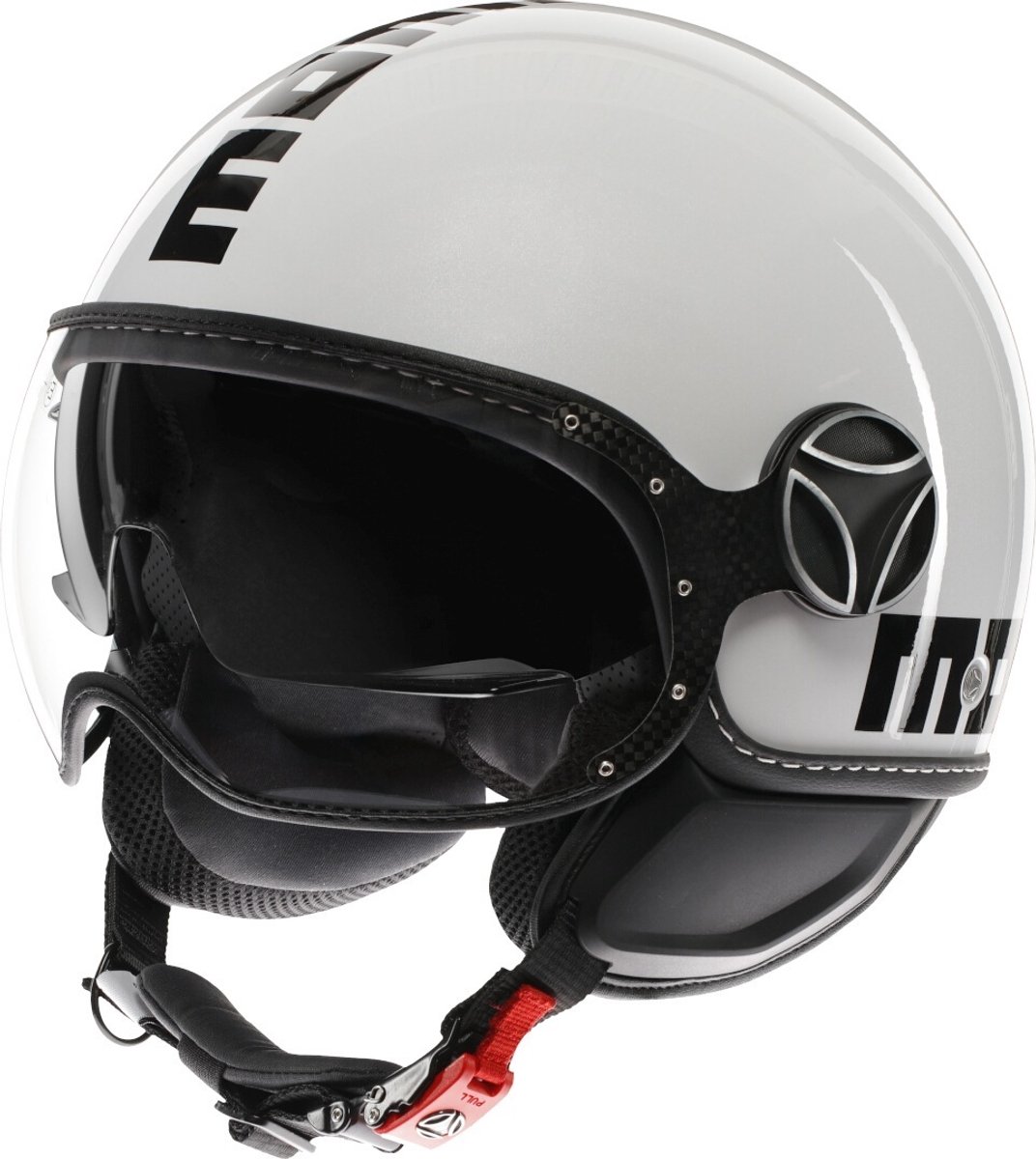 Momo Design Fgtr Evo Jet Helm Zwart M