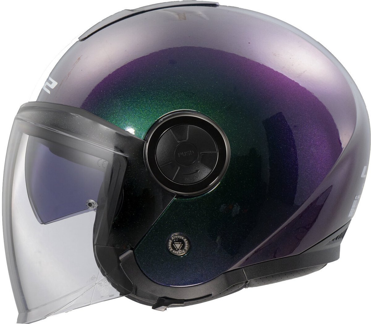 LS2 OF620 Classy Solid Chameleon 06 Jethelm - Maat 2XL - Helm
