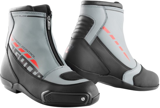 Bogotto Lap Grijs Rood Motorschoenen - Maat 48 - Laars