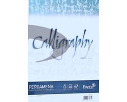 Favini - Calligraphy - Perkament Enveloppen - 12 x 18 cm- lichtblauw - 25 stuk