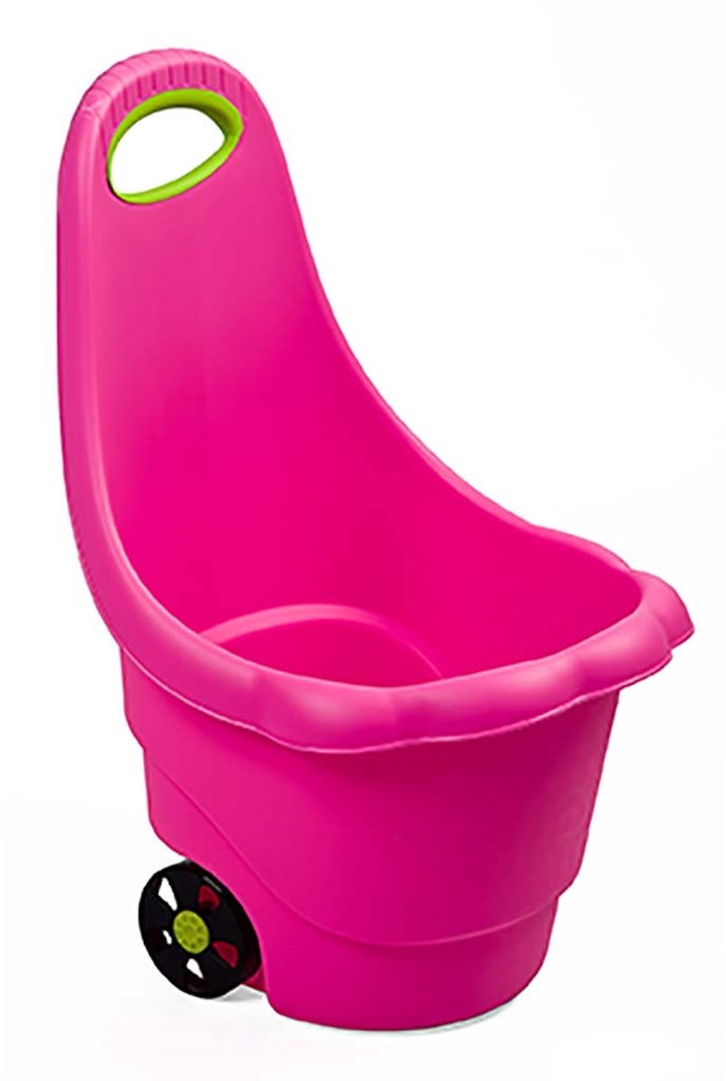 BAYO Daisy speelgoedkruiwagen 60 cm roze - Kinderkruiwagen
