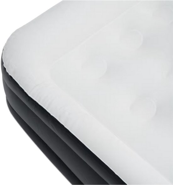 Froyak 2-persoons luchtbed 200 x 155 x 45 cm - Inclusief Ingebouwde Pomp van Intex — afbeelding 4