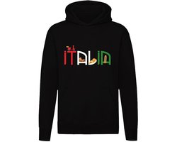 Italia Hoodie - rome - italie - pizza - unisex - trui