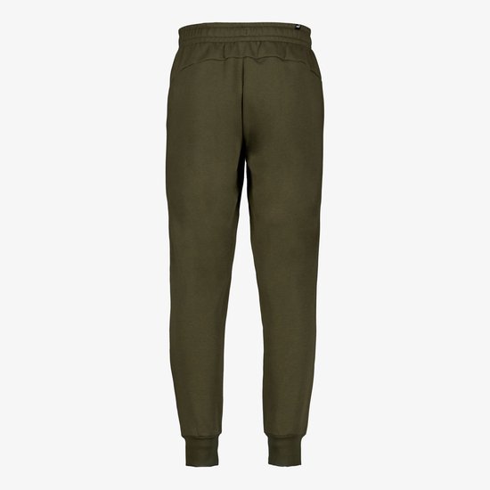 Puma Ess Logo FL CL heren joggingbroek donkergroen Maat S bol