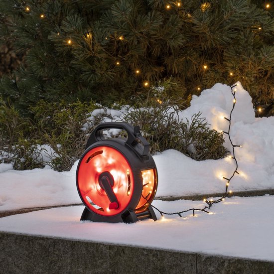 Kerstverlichting Lichtsnoer met Kabelhaspel