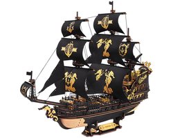 Robotime The Seahorse Barque - ROKR Scale Model Vehicles Series - MCB02 - Schip - Bouwpakket - Miniatuur - Hobby - Knutselen Robotime The Seahorse Barque - ROKR Scale Model Vehicles Series - MCB02 - Schip - Bouwpakket - Miniatuur - Hobby - Knutselen