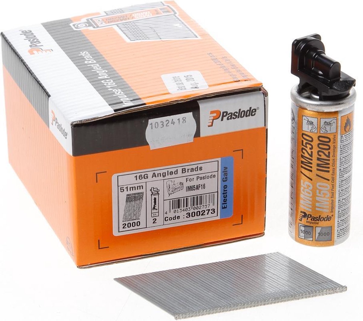 Paslode Afwerknagels schuin AF16 - 2000 Stuks
