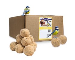 100 stuks. Lyra Pet® mezenbolletjes Basic zonder net, 90 g per stuk = 9 kg