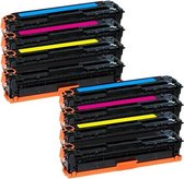 PlatinumSerie 8 toner XXL alternatief voor HP CE320A CE321A CE322A CE323A