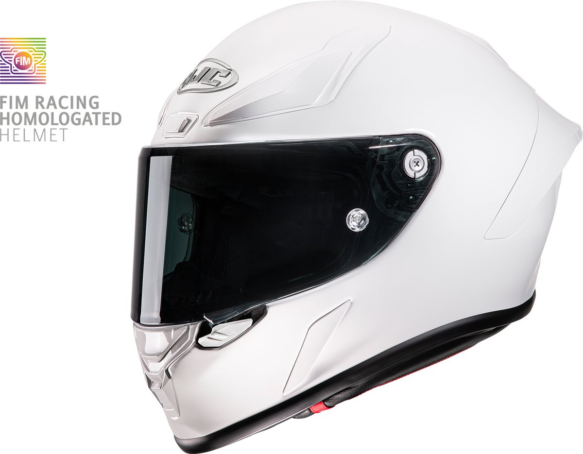 HJC RPHA 1 Solid Wit Integraalhelm - Helm