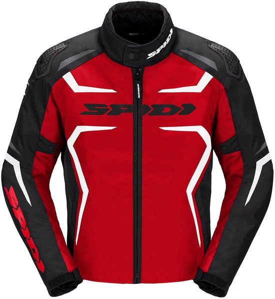 Spidi Race Evo H2Out Jas Zwart Rood Wit - Maat M - Jas