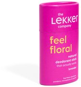 The Lekker Company Deodorant Stick Feel Floral Lavendel - 40 gr