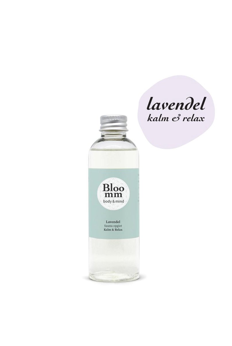 Bloomm Lavendel Saunageur Opgietconcentraat, Kalm & Relax. 100ml. - Bloomm
