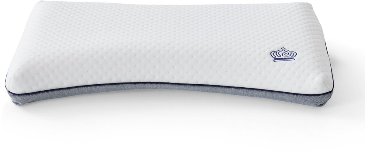 Auping Cloud hoofdkussen - 40 x 60 x 8 cm - Latex - Wit - Geschikt voor zij-, rug- en buikslapers