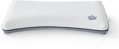 Bol.com Auping Cloud hoofdkussen - 40 x 60 x 8 cm - Latex - Wit - Geschikt voor zij- rug- en buikslapers aanbieding