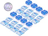 Bol.com Benson Clean Vochtvreters - 8 stuks - incl. 16 navullingen van 400g en Groot Hygrometer 13cm aanbieding