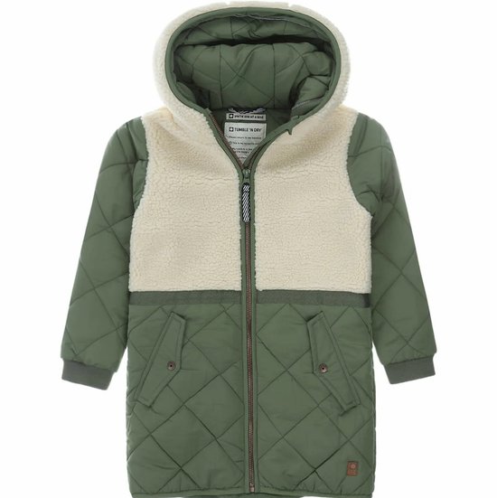 Tumble 'n Dry | Manteau d'hiver Mid Hannah Green Teddy
