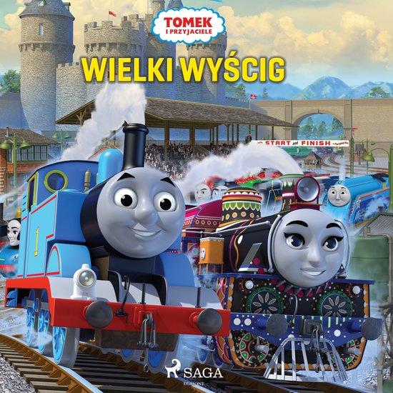 Tomek i przyjaciele - Wielki wyścig - cover