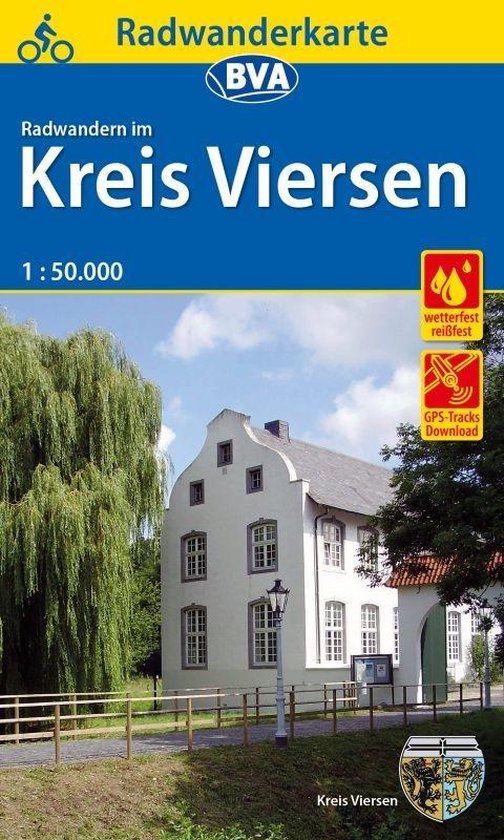 Radwanderkarte BVA Radwandern im Kreis Viersen 1:50.000 - cover
