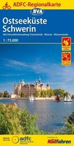 ADFC-Regionalkarte Schwerin Ostseeküste, 1:75.000