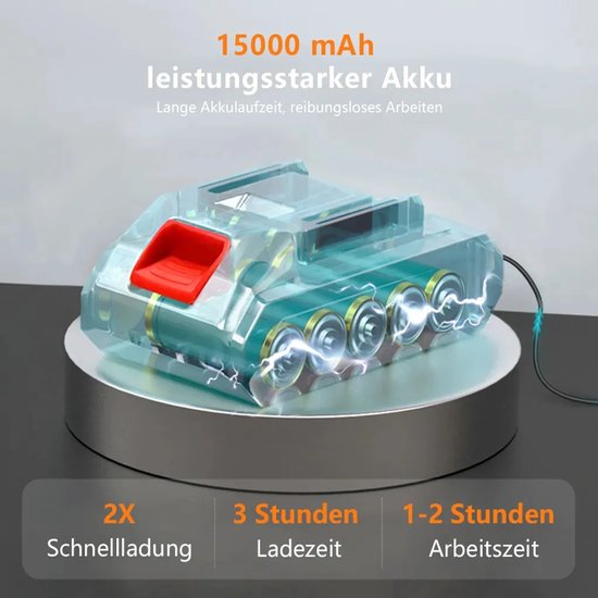 Zoternen Nettoyeur Haute Pression Sans Fil Buse 5 En 1 Avec Batteries 21v 10lmin60 Bar Nettoyeur Haute Pression Sans Fil Portable Avec 5m Tuyau Et Accessoires Pour Voitures Maison Jardin 88104934