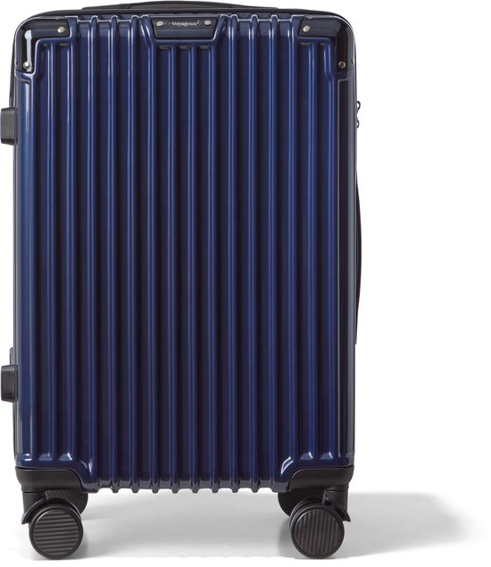 Voyagoux® - Handbagage Reiskoffer - 38L - Koffers - Trolley - Reiskoffer met wielen – Donkerblauw