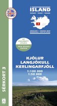 Island Serkort 03 Kjölur - Langjökull -