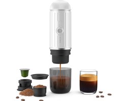 Draagbare espressomachine voor thuis, camping en reizen - Oplaadbaar en automatisch koffiezetapparaat