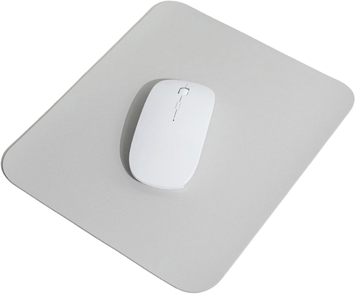Leren Muismat 22 x 22 cm - Waterdicht, Vuilafstotend en Antislip