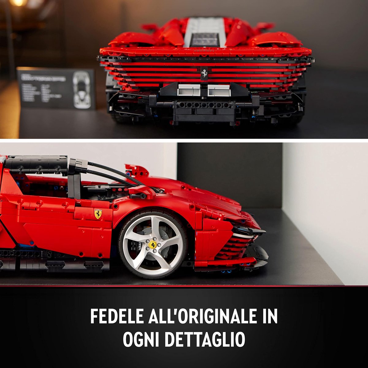 LEGO Technic Ferrari Daytona SP3 Raceauto Collectible voor Volwassenen - 42143 — afbeelding 14