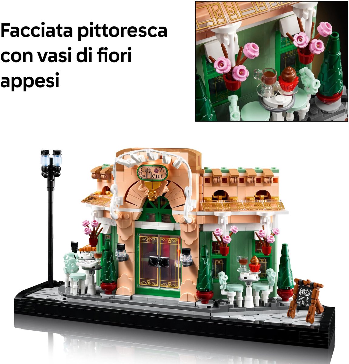 LEGO® Icons Frans café - Parijse decoratie - 10362 — afbeelding 11