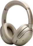 Gouden JBL over-ear koptelefoon met zachte oorkussens en hoofdband, gedetailleerd.