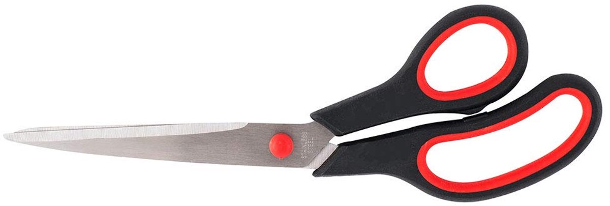 Professionele Kantoorschaar D.RECT SG-250 - 25 cm, Rubberen Handvat