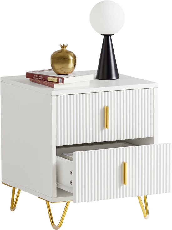 Kiseely Floating Bedside Table, Modern Wall Mounted Bedside Table with