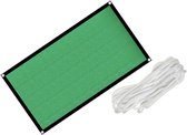 Bol.com ZVD UV-Beschermend Schaduwdoek 2*4m - Verstelbaar Terras- en Balkonnet voor Zonwering - Waterbestendig & Ademend met Mon... aanbieding