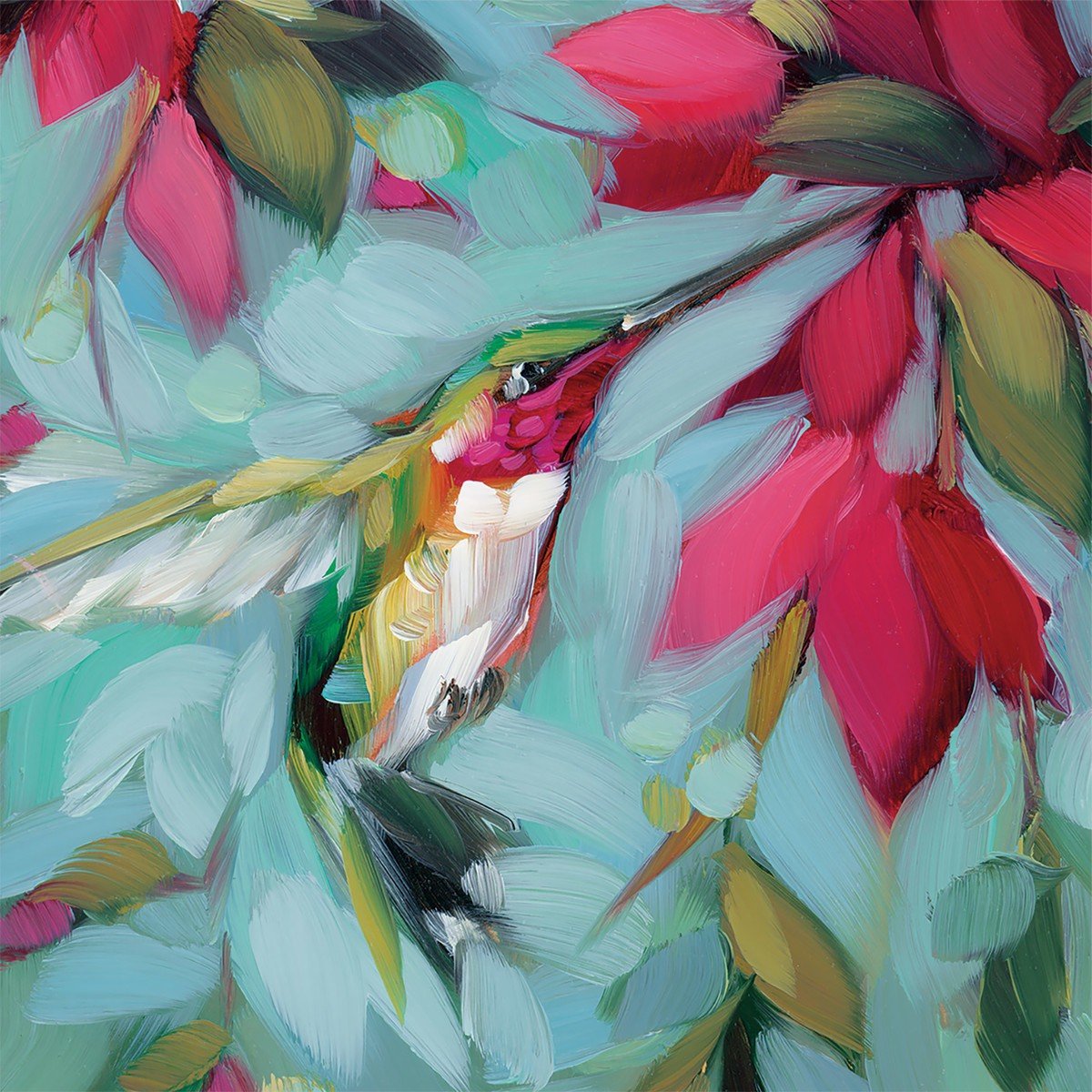 PPD - Lunch servetten - Colibri Flowers