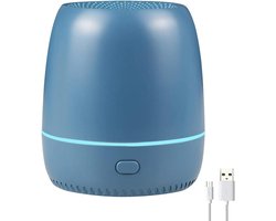 Essentiële olie diffuser 100 ml blauwe draagbare aromatherapie diffuser met 8 kleurveranderende lichten en waterloze auto-off geurverspreider - Valentijnscadeaus