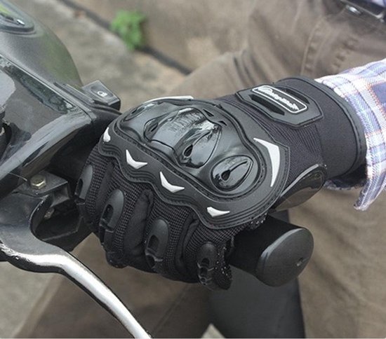 Gants de moto à articulations dures - Doigt tactile - Entraînement - Sport