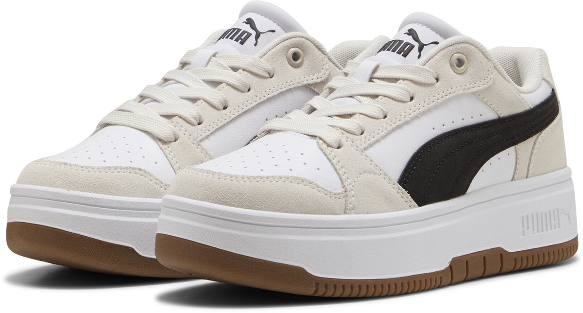 PUMA Rebound Femme Low SD Dames Sneakers PUMA -PUMA -Frosted Ivory Zwart