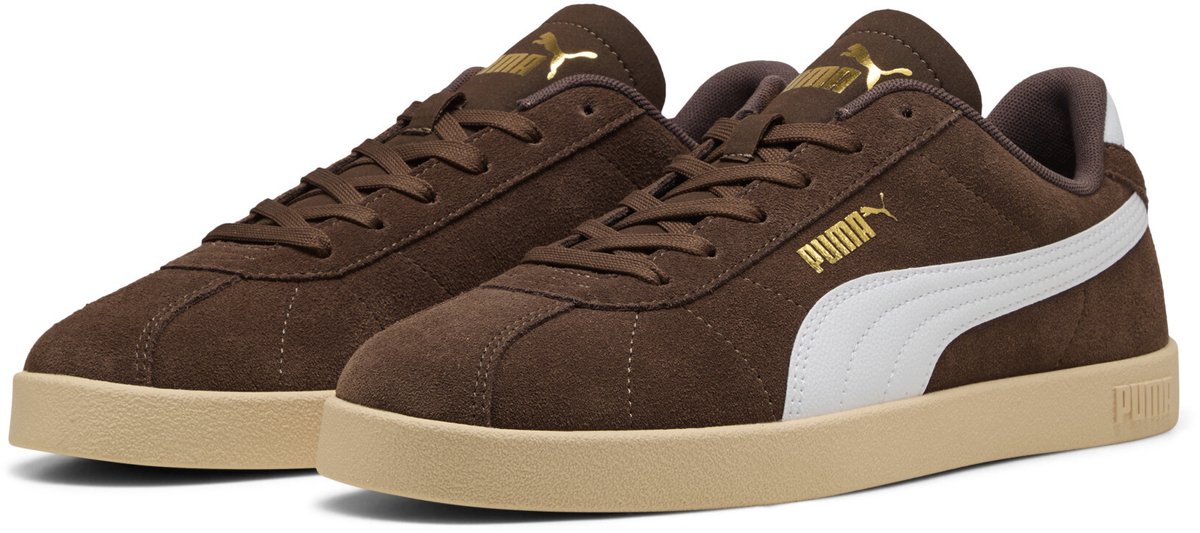 PUMA Puma Club II Unisex Sneakers Flat Bronze-PUMA -PUMA Goud