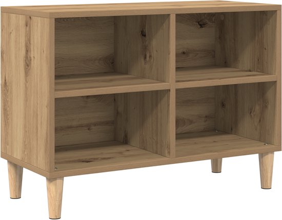 vidaXL TV-kast Oud Hout 100 x 34,5 x 44,5 cm Gemonteerd hout en ijzer