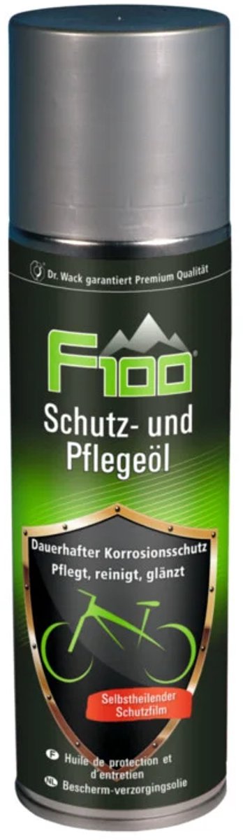 Drwack F100 Beschermings en Onderhoudsolie voor de Fiets