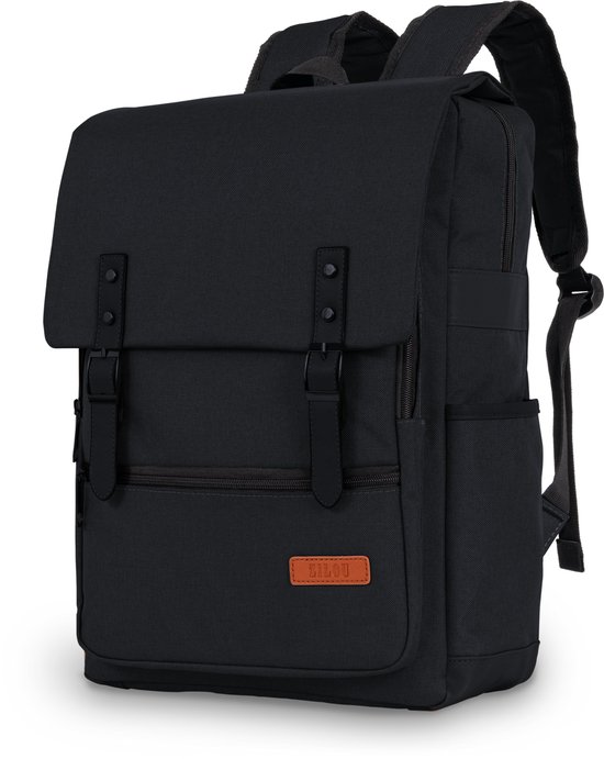 ZILOU® Laptop Rugzak - 36L - 17 inch Rugtas - Schooltas - Dames en Heren - Laptoptas - Anti-Diefstal - Waterafstotend - Zwart