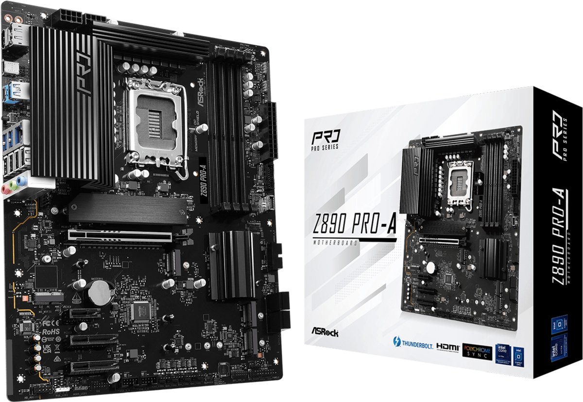 Moederbord Intel Asrock Z890 PRO-A