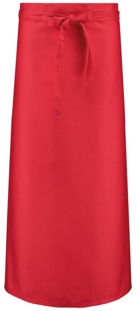 Lange Sloof - Schort - Rood - 96x100cm (LxB)