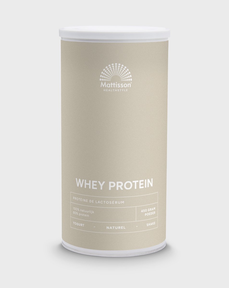 Mattisson HealthStyle Sport Wei ProteĂŻne Naturel 450GR