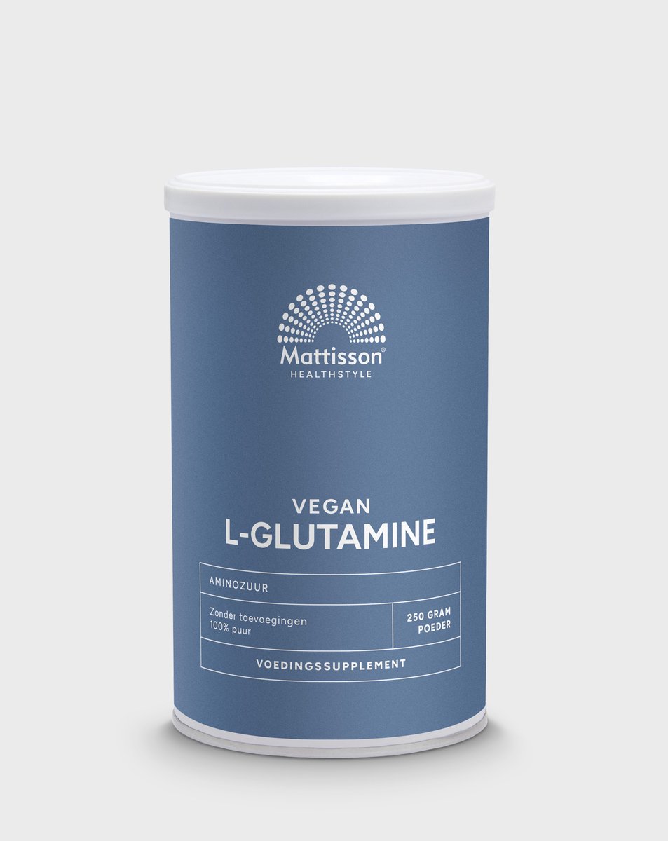 Goedkoopste Mattisson - L-Glutamine Aminozuur Poeder - Voedingssupplement Vegan - 250 Gram