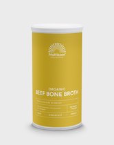 Mattisson - Runder Botten Bouillon Biologisch - Beef Bone Broth - Bottenbouillon Rijk aan Eiwitten, Mineralen, Aminozuren & Collageen - 180 gram