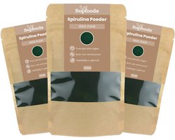 Spirulina Poeder 100% Puur - 600gram – Spirulina is Rijk aan Eiwitten en Natuurlijke Voedingsstoffen